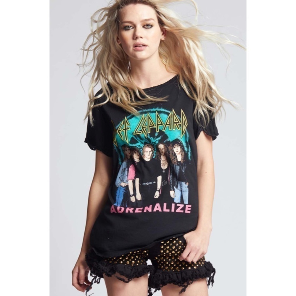 Def Leppard Band Members Adrenalize Tee NWT